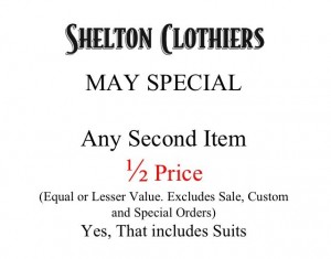 May 2013 Special